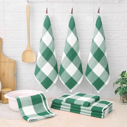 Homaxy Kitchen Towels and Dishcloths Set of 8 - Image 2