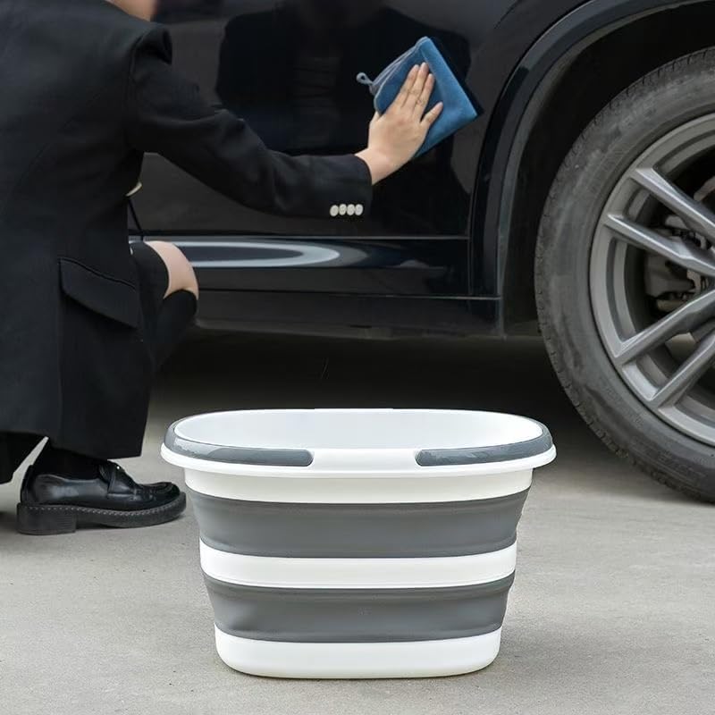 Foldable wash Basin, 16L Portable Foldable Bucket - Image 6
