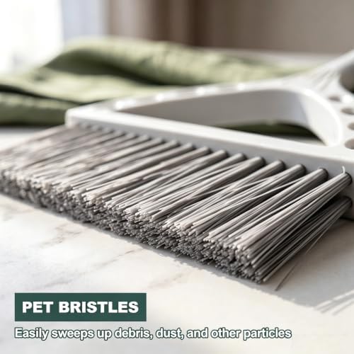 Mini Broom and Dustpan Set Small Hand Broom - Image 5