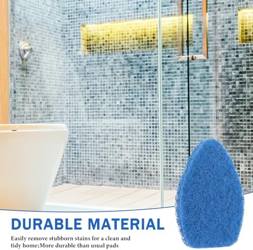 Baderke 4 Pcs Tub Tile Scrubber Cleaning Brush Pad - Image 4