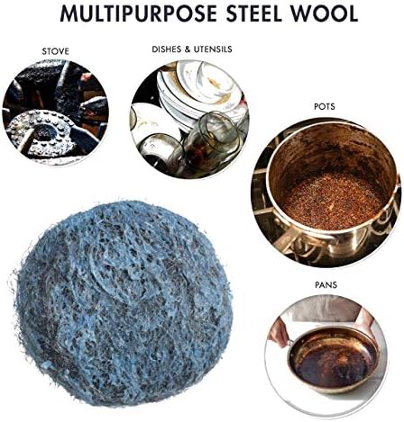 SCRUBIT 20 Pack Steel Wool Soap Pads - Image 3