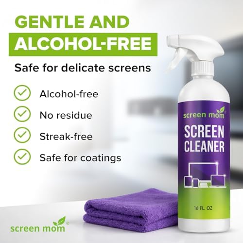 Screen Mom Screen Cleaner Spray 16oz Bottle - Image 4