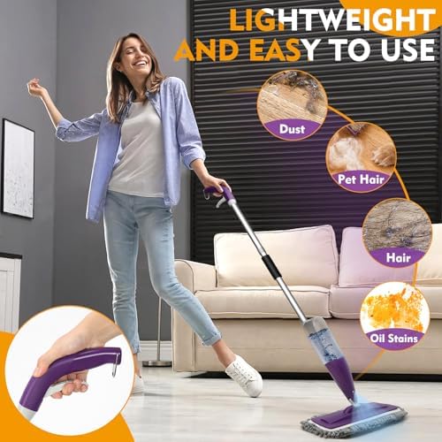 Microfiber Spray Mop for Floor Cleaning - Image 2