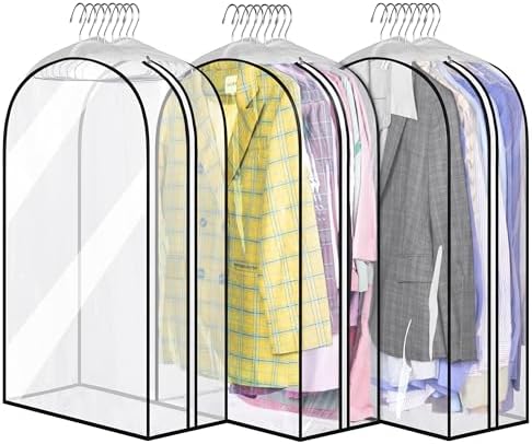 MISSLO 32" All Clear Garment Bags by MISSLO