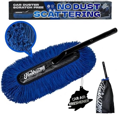 Flash Dog Wax-Treated Cotton Car Duster by FlashDog