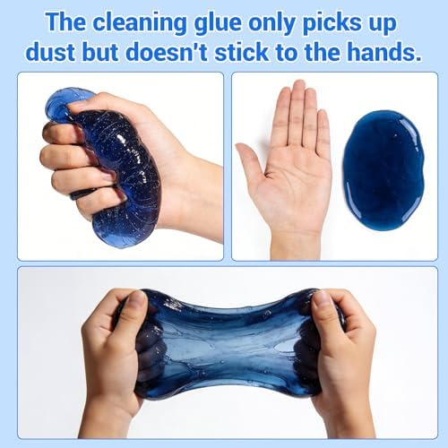 3 Jars Car Cleaning Gel, Auto Interior Cleaning Putty - Image 4