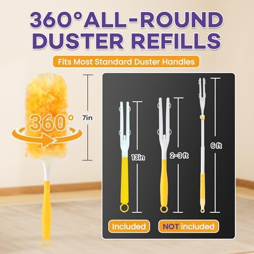160 Count Duster Refills for Swiffer 360° Dusting Refills - Image 5