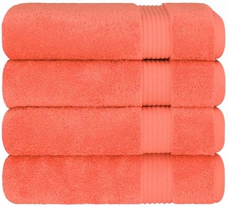 Cotton Paradise 100% Cotton Turkish Towel Set, Soft Absorbent Quick Dry - Image 6