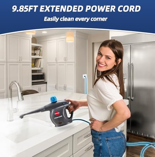 Handheld Steam Cleaner, Pressurized Multi-Surface Steam Shot - Image 2