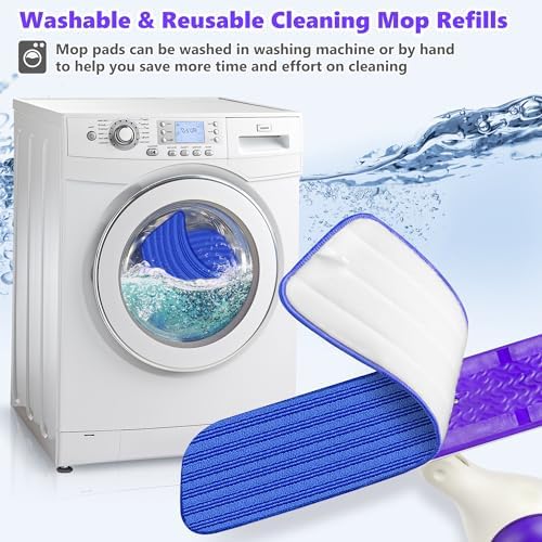 Reusable Mop Pads for Swiffer PowerMop: 6PCS Microfiber Mop Pads Refills - Image 4