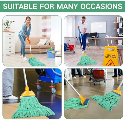 Lallisa 4 Pcs Microfiber Mop Heads Replacement Tube - Image 6