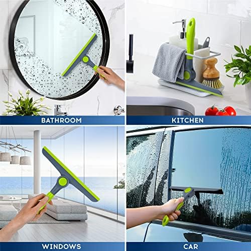 DSV Standard 10" Heavy Duty Green, Handheld Squeegee - Image 6