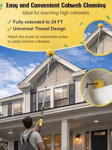 30ft High Reach Cobweb Duster - Image 5