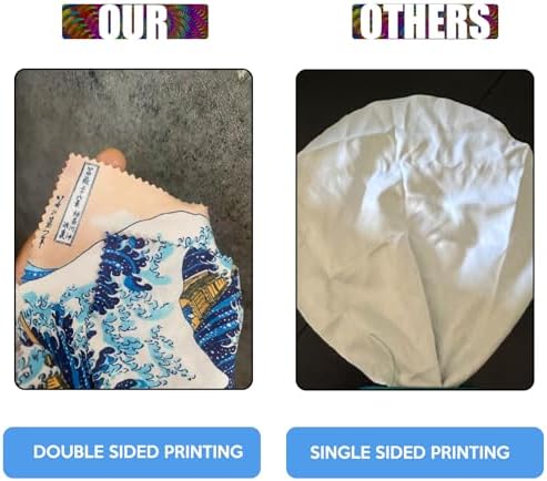 Glasses Cleaning Cloth, Microfiber Eyeglass Cleaner Art Design Keychain 4PCS - Image 4
