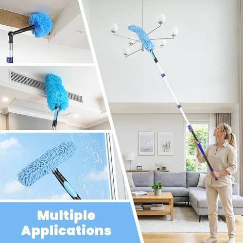 20ft High Reach Extendable Duster Kit - Image 6