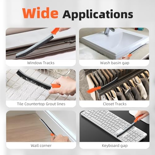 FOOGWEE Hard Bristle Crevice Cleaning Brush - Image 6