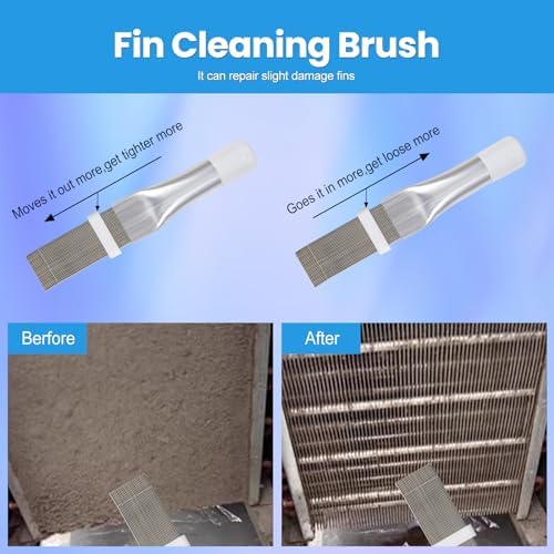 6 Pcs Air Conditioner Fin Comb Set, 3 Different AC Fin Comb Condenser Fin - Image 4