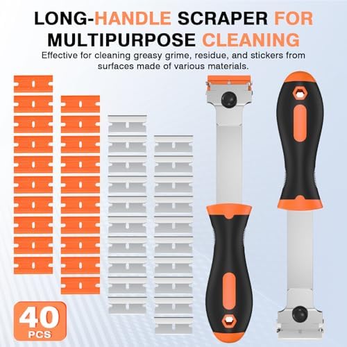 2 Pack Razor Blade Scraper Tool - Image 7