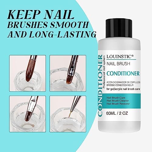 Nail Art Brush Cleaner 2 oz - Image 5