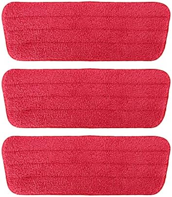 TreeLen 3 Packs Microfiber Mop Pads Spray Mop Replacement Heads Wet/Dry Floor by TreeLen