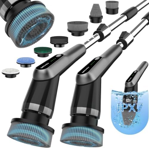 Dreazu Pro Electric Spin Scrubber, 10-in-1 Cleaning Brush by Dreazu