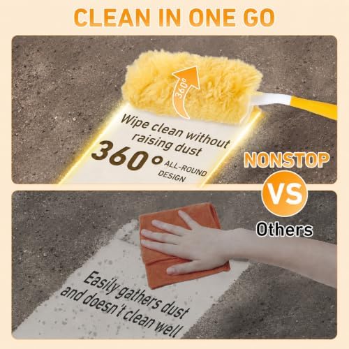 Duster Refills for Swiffer Duster, 4X Microfibers, Disposable Multi-Surface - Image 6