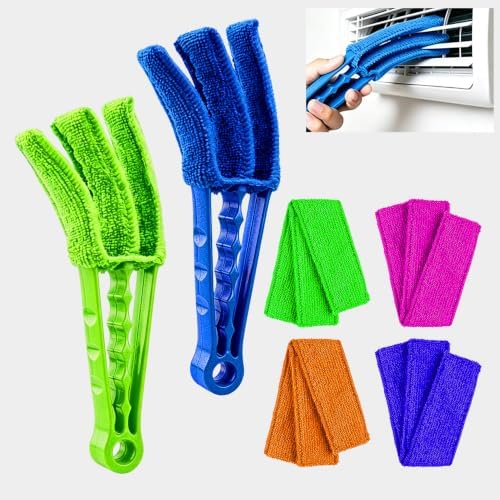 Window Blind Cleaner Duster Brush Kit, Blinds Duster, Microfiber Cleaner Brush by Unknown