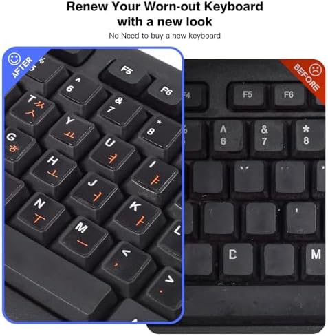 2PCS Russain Keyboard Stickers - Image 4