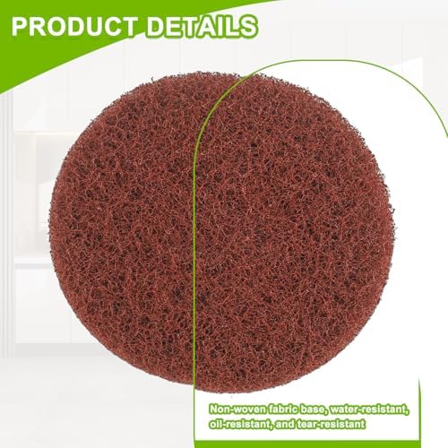 16pcs Heavy Duty Pads Electric Cleaning Brush Pad Set fit - Image 4