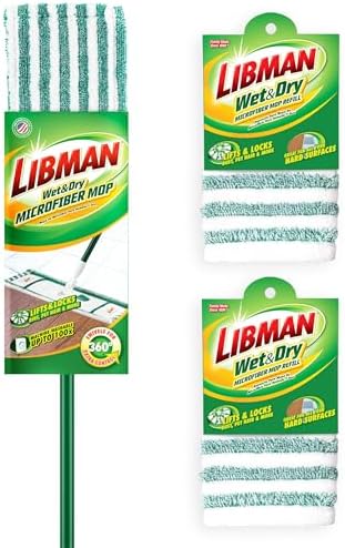 Libman Wet & Dry Microfiber Mop Kit by TheLibmanCompany