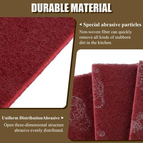 4 Pcs 4.7x7.9 Inch 7447 Fine Scuff Pads - Image 2
