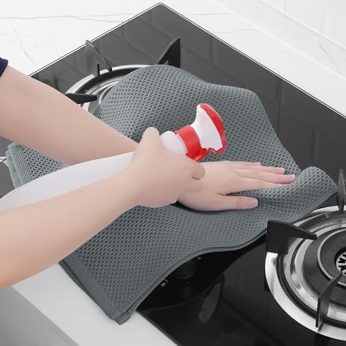 Homaxy 100% Cotton Waffle Weave Kitchen Dish Towels 12-Pack - Image 5