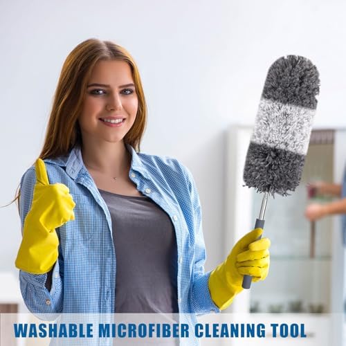 Tanlade 12 Pcs Microfiber Feather Dusters - Image 5