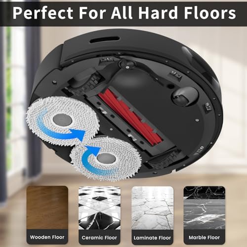 8 Pack Microfiber Mop Cloth Pad Set - Image 5