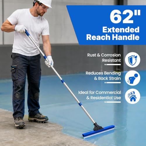16" Notched Epoxy Floor Squeegee - Image 4