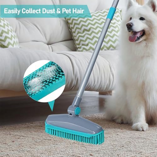 180°Rotating Head Rubber Broom - Image 2