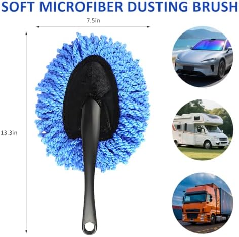 Car Dash Duster Brush, Dashboard Dusting Tool - Image 2