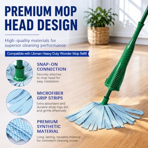 3 Pack Mop Head Compatible - Image 3