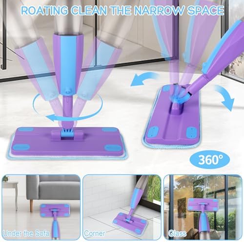 Toddler Cleaning Set Kids Spray Mop that Really Works - Image 3