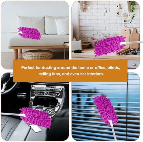 2pcs Duster Refills, Microfiber Dusters Heavy Duty Refills 360 Ceiling Fan - Image 6