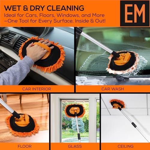 Suds Lab EM Extendable Car Wash Mitt - Image 6