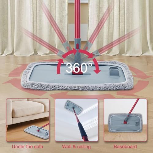 KeFanta Large Microfiber Flat Mop - Image 5