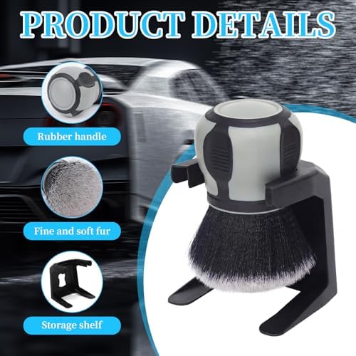 Supkiir 5Pcs Curveball Detailing Brush, Soft Bristles Dusting Brush - Image 4