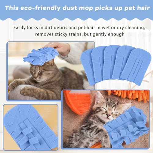 12 Pcs Reusable Duster Refills Washable Pads - Image 4