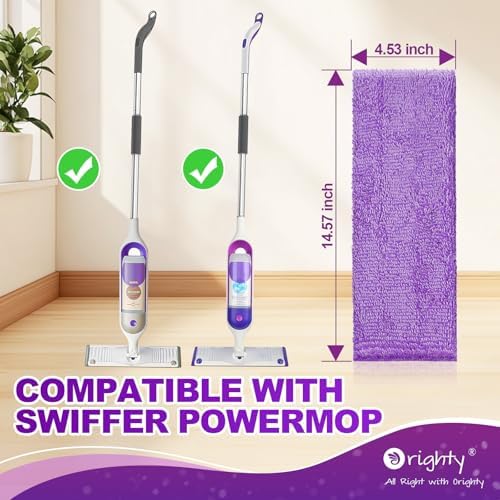 Orighty Microfiber Mop Pads for Swiffer PowerMop, 10 Pack - Image 2
