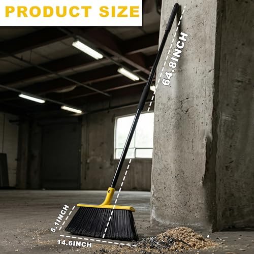 Large Angle Brooms Indoor Outdoor Broom - Image 5