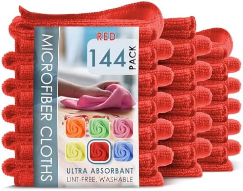 Hearth & Harbor Microfiber Cleaning Cloth, Microfiber Towels by HearthHarbor