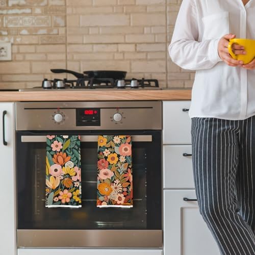 Boho Abstract Kitchen Towels Set - Image 4