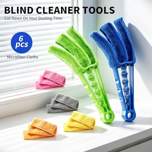 2 Pack Window Blind Cleaner Duster Brush - Image 6