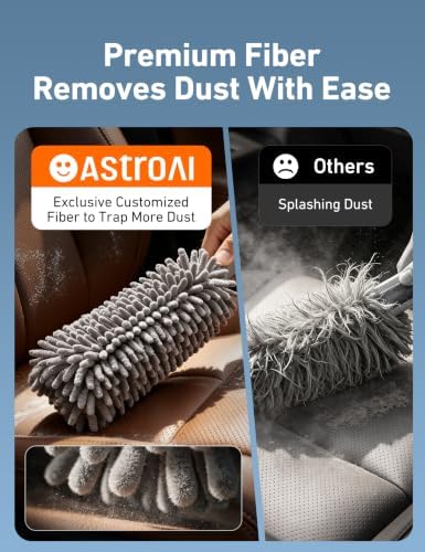 AstroAI Car Duster Kit, Microfiber Interior Cleaning Brush - Image 3